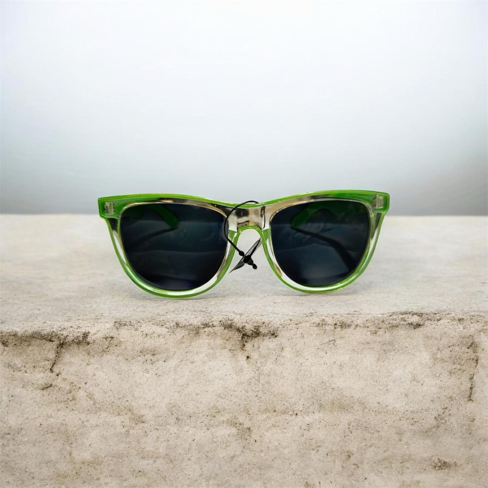 Molten Green and Black Sunglasses